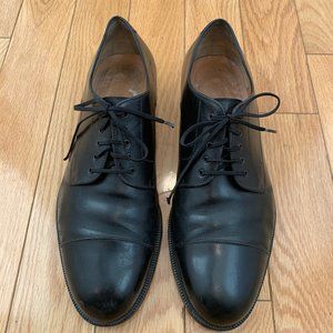 Salvatore Ferragamo Black Mens Oxfords - 11